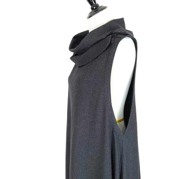 Moyuru Japan One Piece Dress Sleeveless Gray Polyester Medium - Large - Picture 9 of 16